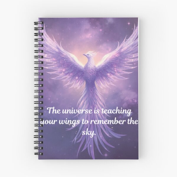 Item preview, The Universe Is Teaching Your Wings to Remember the Sky designed and sold by MysticPurpleHue.