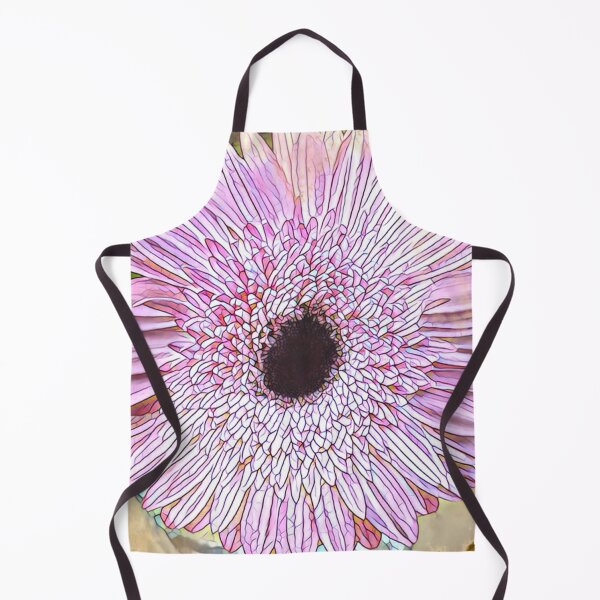 Item preview, Abstract Impressionist Pink Gerbera Daisy Pastel Digital Art designed and sold by BalkanBloom.