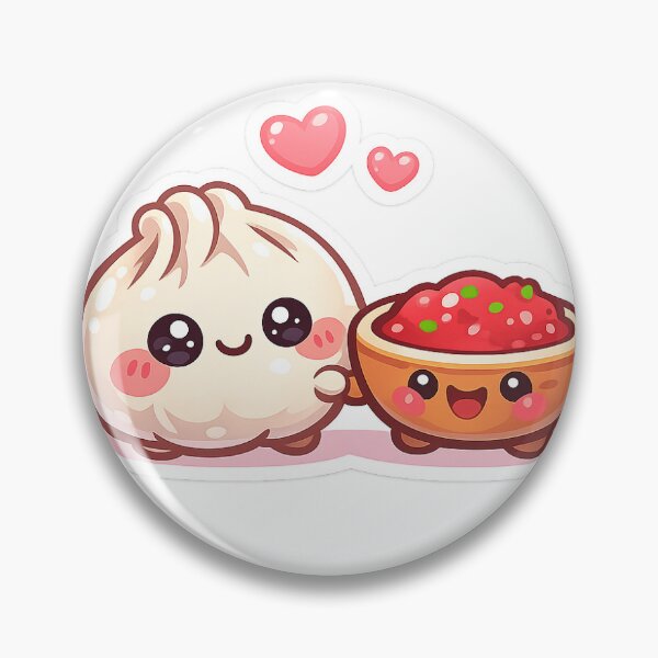 Item preview, Momos & Chutney Besties Sticker designed and sold by Tinytreatstudio.