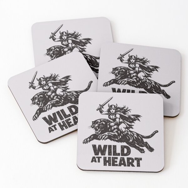 Item preview, Wild At Heart Warrior designed and sold by AwesomeBeyondLimits.