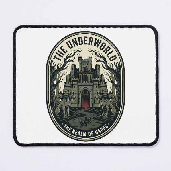 Item preview, Greek Mythology Hades Underworld Cerberus Vintage Badge designed and sold by k3rstman1.