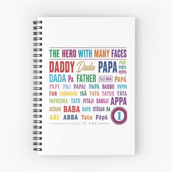 Item preview, Dad- Hero with Many Faces - Fathers Day - Dad, Papa, Appa, Pops, Old man, Hero designed and sold by 111Infiniteone.