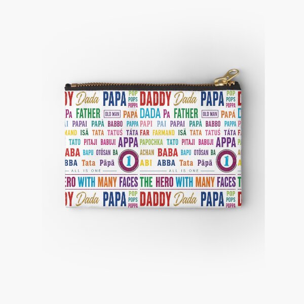 Artikelvorschau, Papa – Held mit vielen Gesichtern – Vatertag – Papa, Papa, Appa, Pops, Alter Mann, Held entworfen und verkauft von 111Infiniteone.