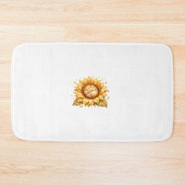 Item preview, Hamster Sleeping In Sunflower Pet Lover Gift designed and sold by AQUILAKREO.