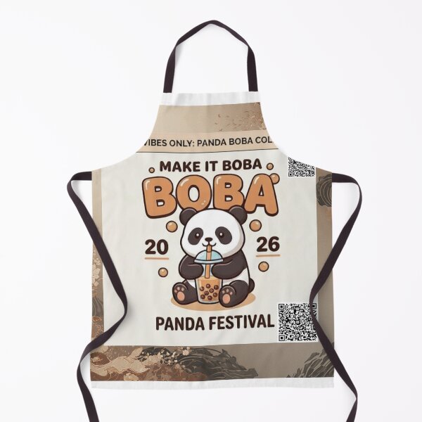 Item preview, Boba / Bubble Tea, Cute Kawaii Culture, and Panda Lovers designed and sold by WhyWait Studio Gifts.