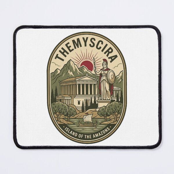 Item preview, Vintage Themyscira Island of the Amazons Greek Mythology designed and sold by k3rstman1.