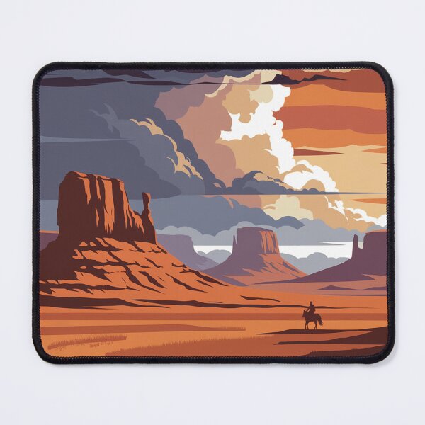 Item preview, Ride Into the Sunset, Western Frontier, Game Art Print designed and sold by LatentGoods.