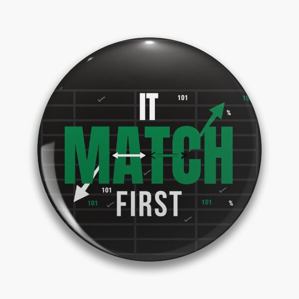 Item preview, Match It First | Funny CPA Accountant Reconciliation Humor designed and sold by FCA SIR MERCH .
