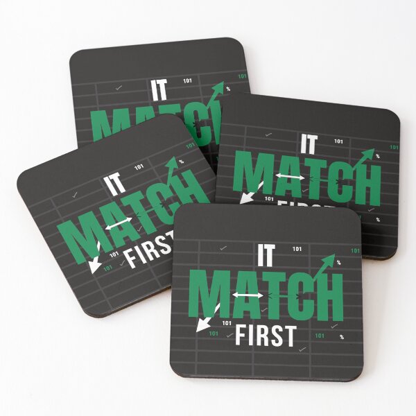Item preview, Match It First | Funny CPA Accountant Reconciliation Humor designed and sold by FCA SIR MERCH .