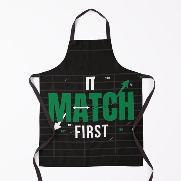 Item preview, Match It First | Funny CPA Accountant Reconciliation Humor designed and sold by FCA SIR MERCH .