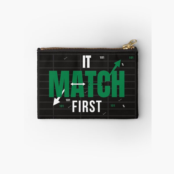 Item preview, Match It First | Funny CPA Accountant Reconciliation Humor designed and sold by FCA SIR MERCH .
