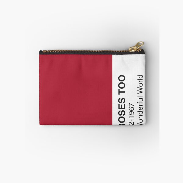 Item preview, Wonderful World Collection (No.2 of 4) Song Red Colour Swatch - Full Width designed and sold by The Colourful Game.