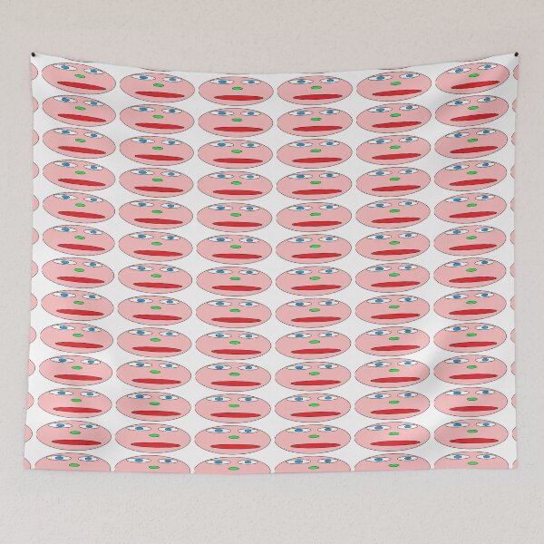 Item preview,  a simple, stylized drawing of a face made entirely of oval shapes designed and sold by buynowandtoday.