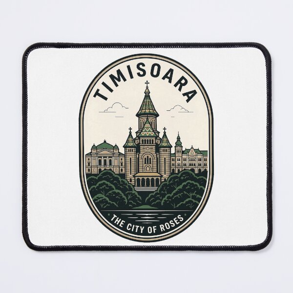 Item preview, Vintage Timisoara Romania City of Roses Travel Badge designed and sold by k3rstman1.
