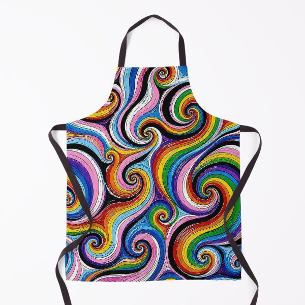 Item preview, Swirly Pride Flag Rainbow Stripes designed and sold by BeJolley.
