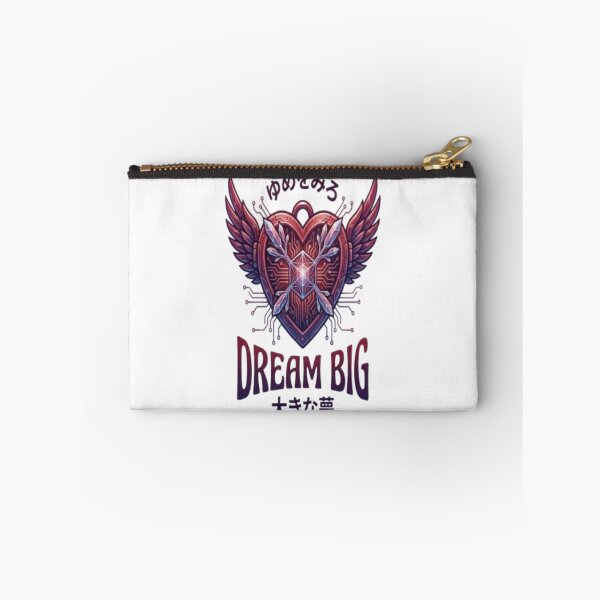 Item preview, Futuristic heart with wings Dream Big Design designed and sold by Ahmedsyde.