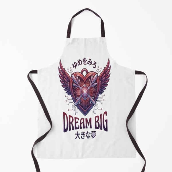 Item preview, Futuristic heart with wings Dream Big Design designed and sold by Ahmedsyde.