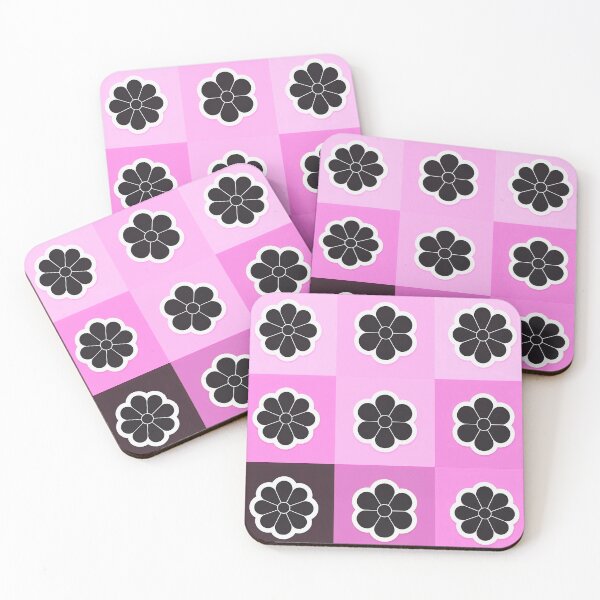 Item preview, Daisies on pink designed and sold by uunaa.