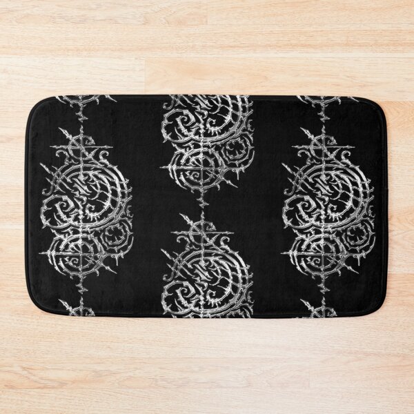 Item preview, Occult Spiral Sigil – Abstract Dark Symbol (chrome) designed and sold by JFOdesign.