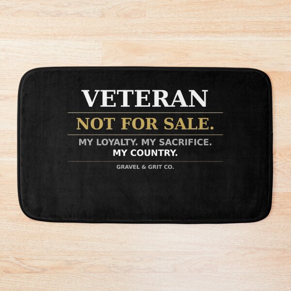 Item preview, Veteran Not For Sale – Military Pride Shirt My Loyalty My Sacrifice My Country designed and sold by Gravel-Grit-Co.