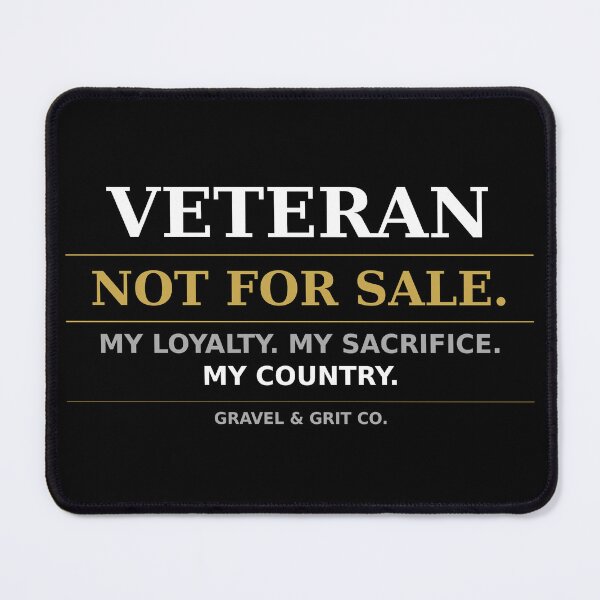Item preview, Veteran Not For Sale – Military Pride Shirt My Loyalty My Sacrifice My Country designed and sold by Gravel-Grit-Co.