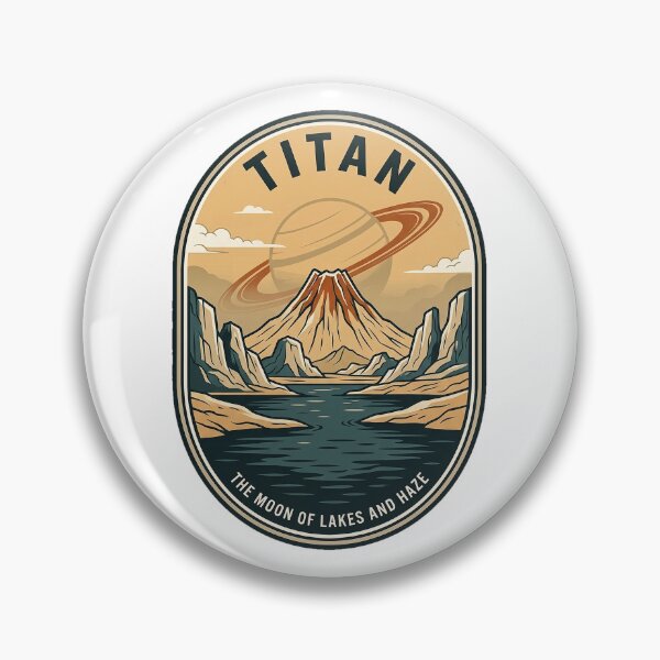 Item preview, Vintage Titan Moon of Lakes and Haze designed and sold by k3rstman1.
