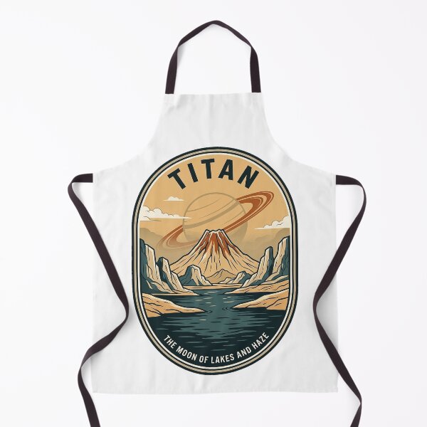 Item preview, Vintage Titan Moon of Lakes and Haze designed and sold by k3rstman1.
