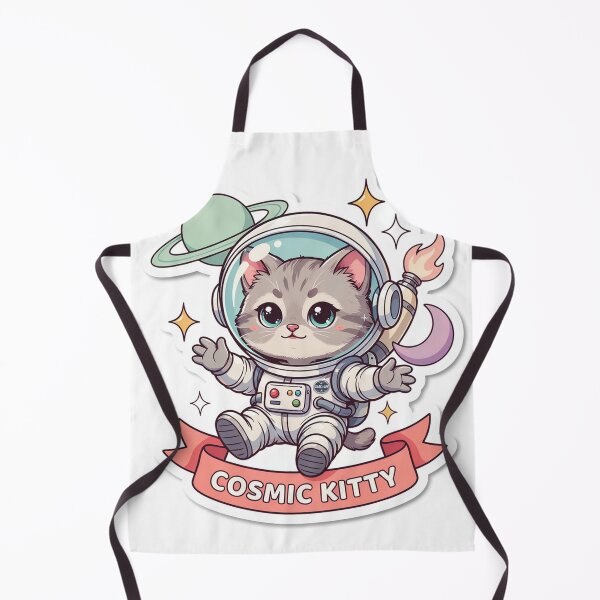 Item preview, Space Cat Astronaut Sticker – Cute Galaxy Kitten Decal designed and sold by medel12.