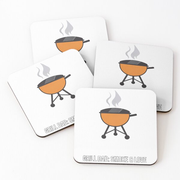 Item preview, Grill Dad: Smoke & Love Shirt – Father's Day BBQ Tee designed and sold by OdinLabs.