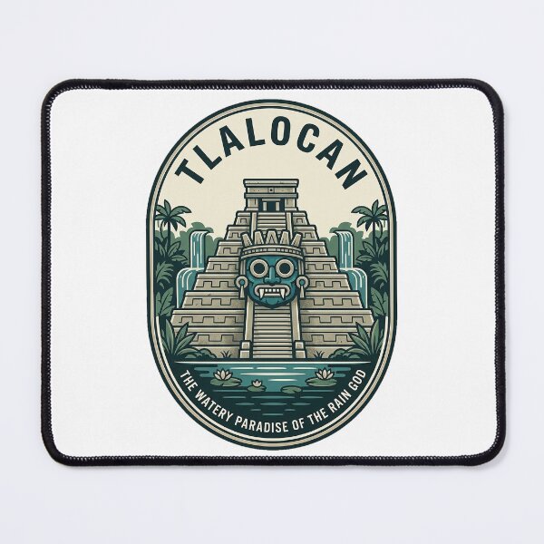 Item preview, Tlalocan Ancient Aztec Rain God Paradise Pyramid designed and sold by k3rstman1.