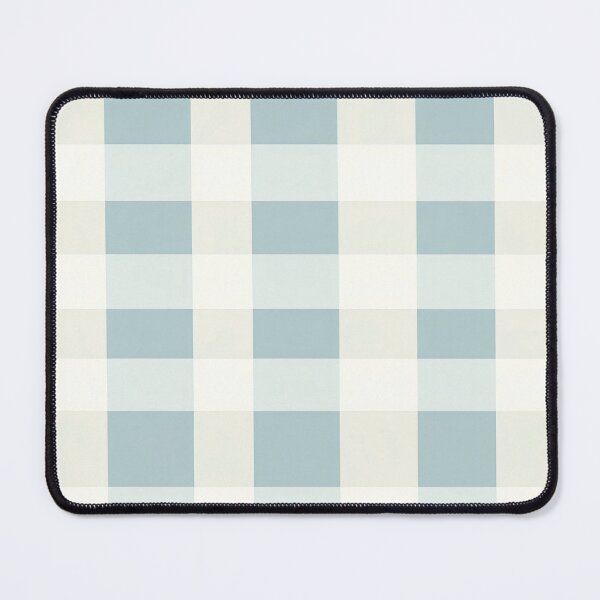 Item preview, Soft Blue Gingham Check Pattern designed and sold by MegaNovaArt.