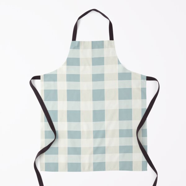 Item preview, Soft Blue Gingham Check Pattern designed and sold by MegaNovaArt.