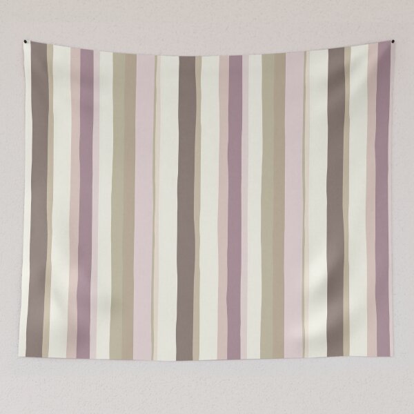 Item preview, Blush Earthtone Stripe Pattern designed and sold by MegaNovaArt.