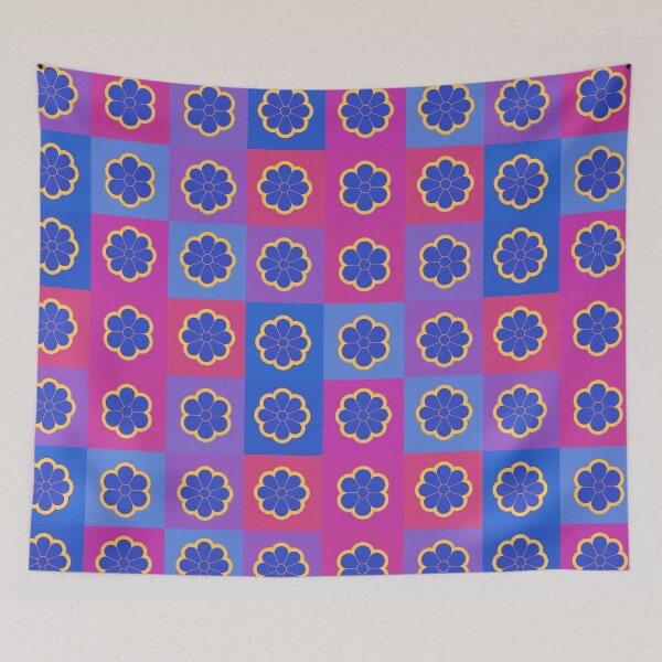 Item preview, Neon Daisies on pink designed and sold by uunaa.