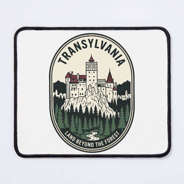 Item preview, Vintage Transylvania Romania Bran Castle Travel Badge designed and sold by k3rstman1.