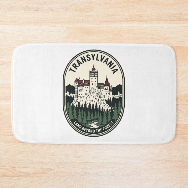 Item preview, Vintage Transylvania Romania Bran Castle Travel Badge designed and sold by k3rstman1.