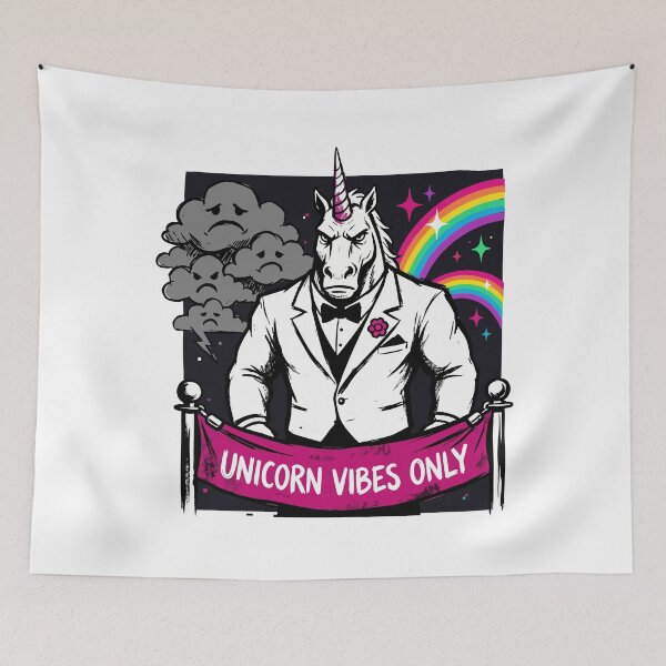Item preview, Unicorn Vibes Only Bouncer Unicorn designed and sold by XYZ LAB by Jesuperman.