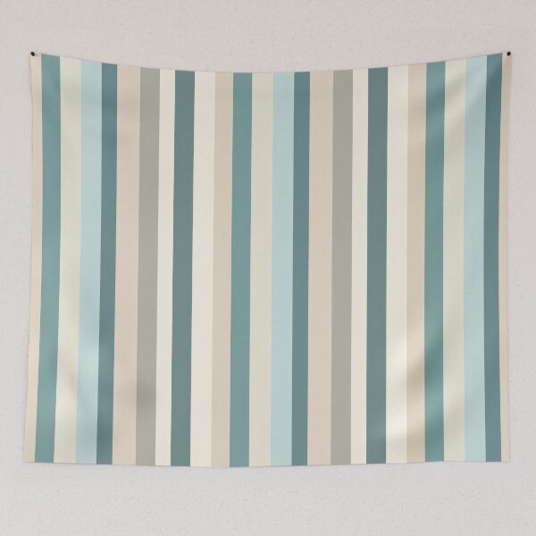 Item preview,  Soft Coastal Nursery Stripes designed and sold by MegaNovaArt.
