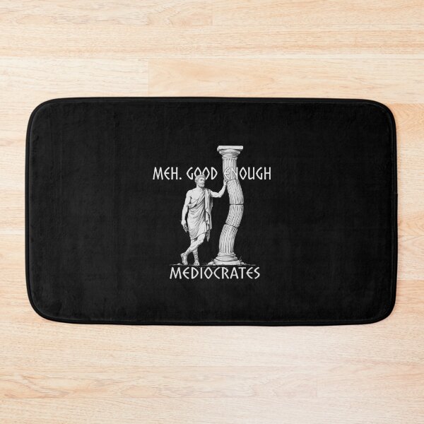 Item preview, Mediocrates – Ancient Philosopher of Average Achievement designed and sold by Heneket.