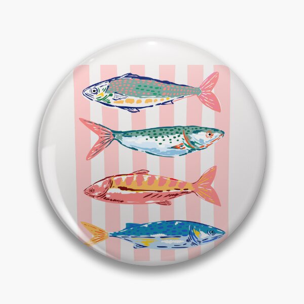 Item preview, Sardine  Fish  Club  Retro Pop Art Summer vibes designed and sold by erozzz.