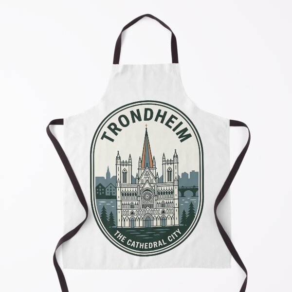 Item preview, Vintage Trondheim Nidaros Cathedral Norway Travel Badge designed and sold by k3rstman1.