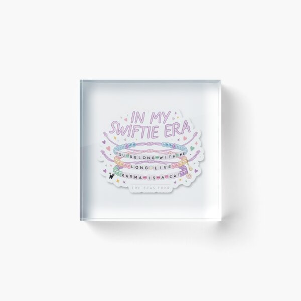 Item preview, Eras Tour Inspired Sticker – Swiftie Fan Gift Friendship Bracelet Decal designed and sold by medel12.