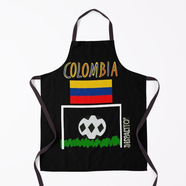 Item preview, Despacito® Colombia Flag Black White Soccer Ball Futbol designed and sold by DespacitoBrand.