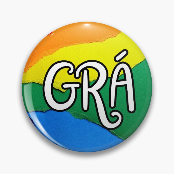 Item preview, Irish Rainbow Love - Grá means love designed and sold by Melty Shirts.
