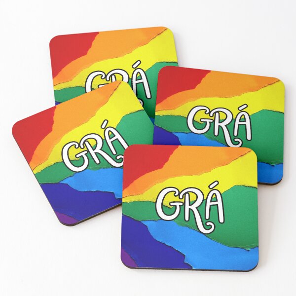 Item preview, Irish Rainbow Love - Grá means love designed and sold by Melty Shirts.