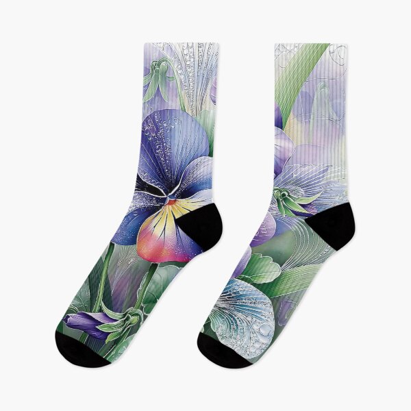 Item preview, Midnight Petals in Dewlight   designed and sold by bloorose.