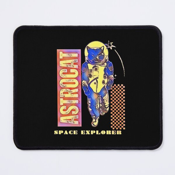 Item preview, Astrocat Space Explorer Retro Futuristic Cat Astronaut designed and sold by creativerooney.