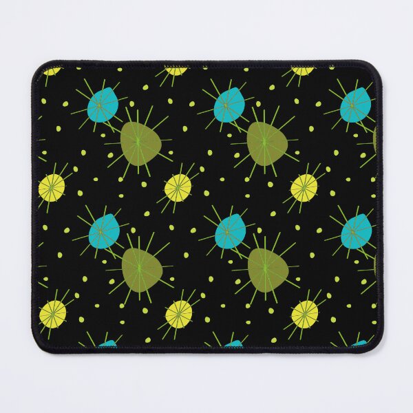 Item preview, Mid-Century Modern Aqua, Olive And Yellow Pattern designed and sold by DEC02.