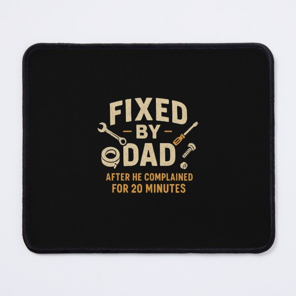 Item preview, Fixed By Dad Funny Handyman Quote - Gift For Father's Day designed and sold by StudioArtKate.
