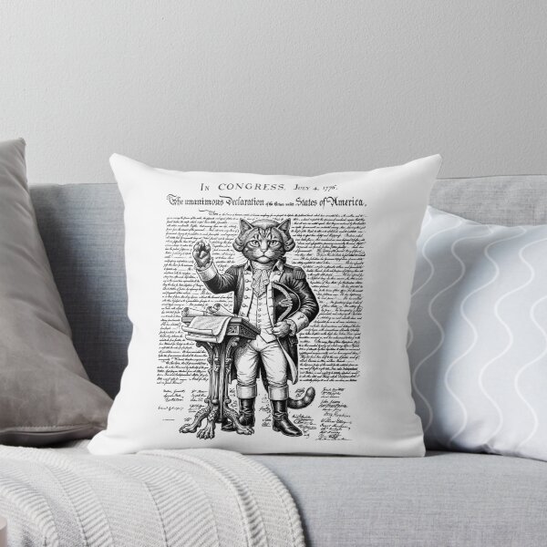 Item preview, Declaration Of Independence Day 1776 Cat Lover Washington designed and sold by GrandeDuc.